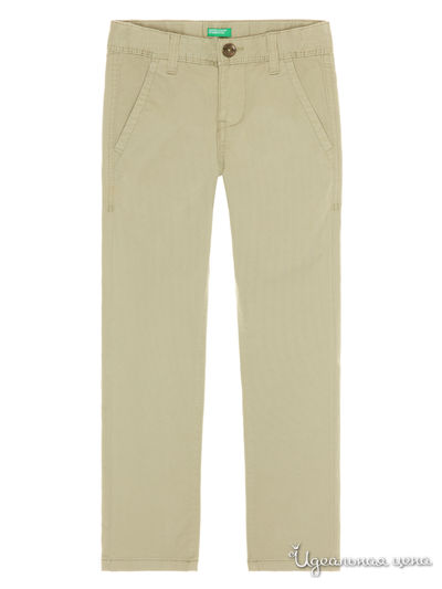 Брюки United Colors Of Benetton, цвет оливковый