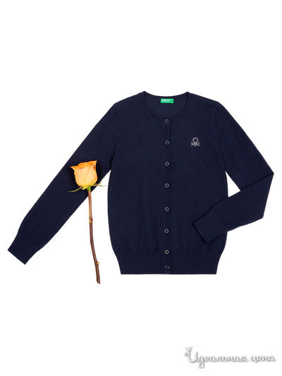 Кардиган United Colors Of Benetton, цвет темно-синий