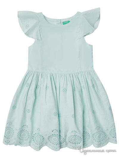 Платье United Colors Of Benetton, цвет светло-зеленый