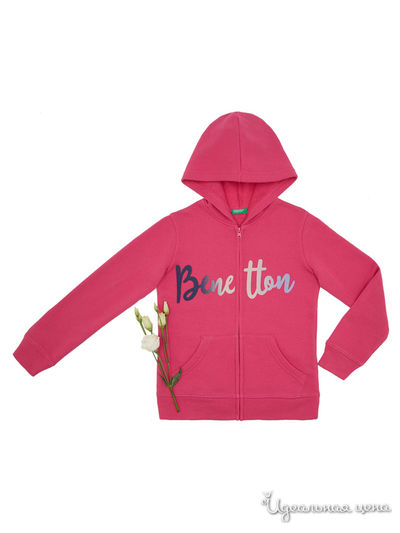 Толстовка United Colors Of Benetton, цвет фуксия
