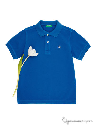 Поло United Colors Of Benetton, цвет синий