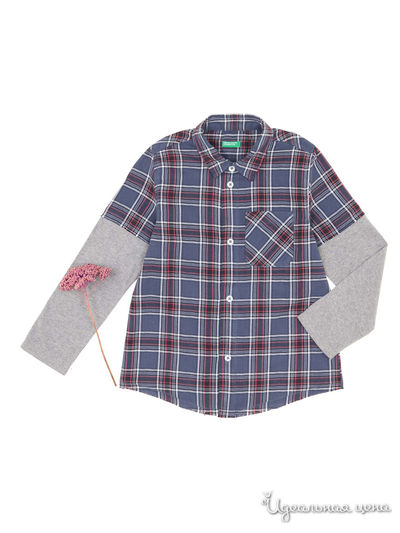 Рубашка United Colors Of Benetton, цвет мультиколор