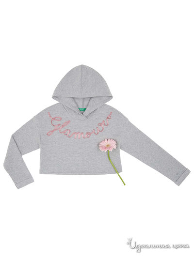 Толстовка United Colors Of Benetton, цвет серый