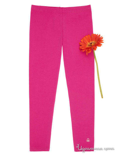 Брюки United Colors Of Benetton, цвет фуксия