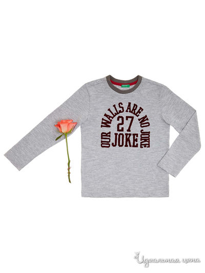 Лонгслив United Colors Of Benetton, цвет серый