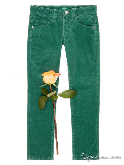 Джинсы United Colors Of Benetton, цвет зеленый