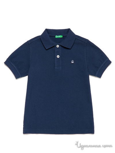 Поло United Colors Of Benetton, цвет темно-синий