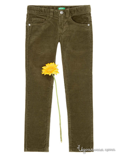 Джинсы United Colors Of Benetton, цвет хаки