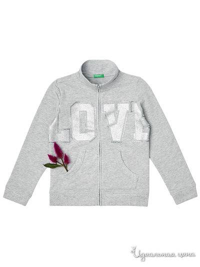 Толстовка United Colors Of Benetton, цвет серый