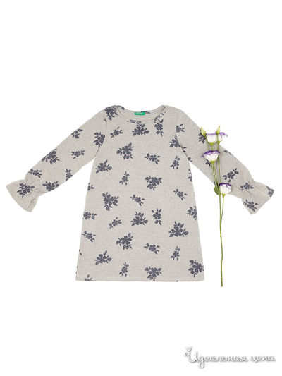 Платье United Colors Of Benetton, цвет серый