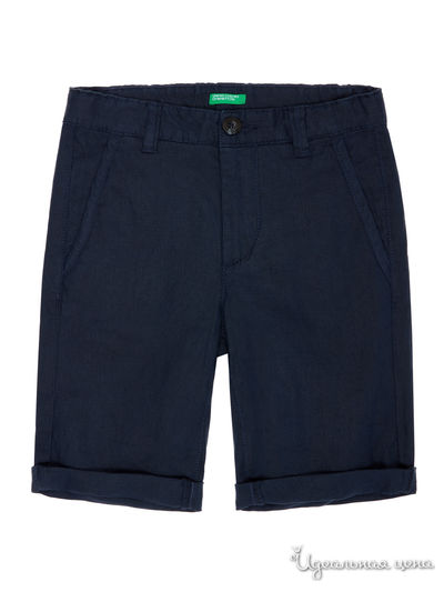 Бермуды United Colors Of Benetton, цвет темно-синий
