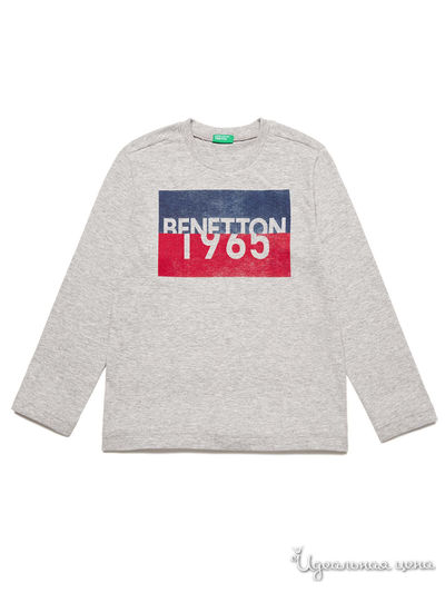 Лонгслив United Colors Of Benetton, цвет серый