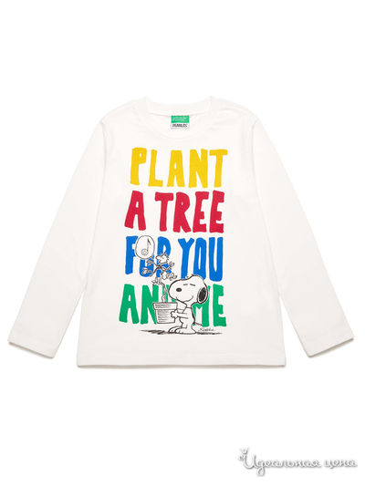 Лонгслив United Colors Of Benetton, цвет белый