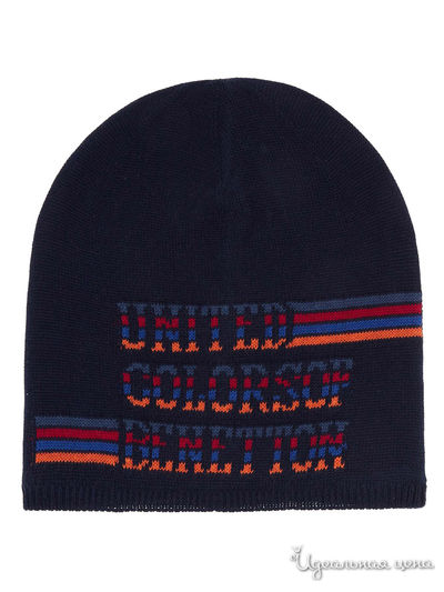 Шапка United Colors Of Benetton, цвет темно-синий