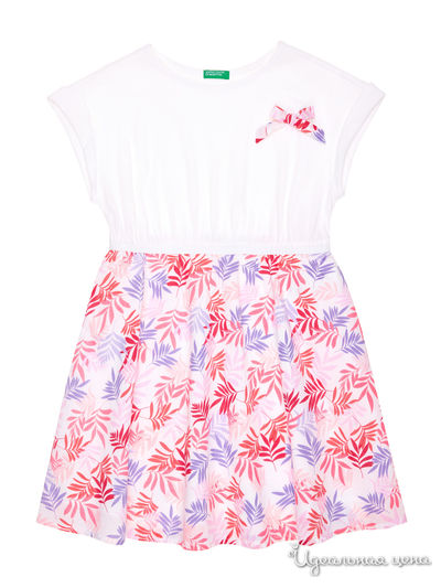 Платье United Colors Of Benetton, цвет белый