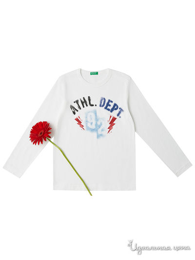 Лонгслив United Colors Of Benetton, цвет белый