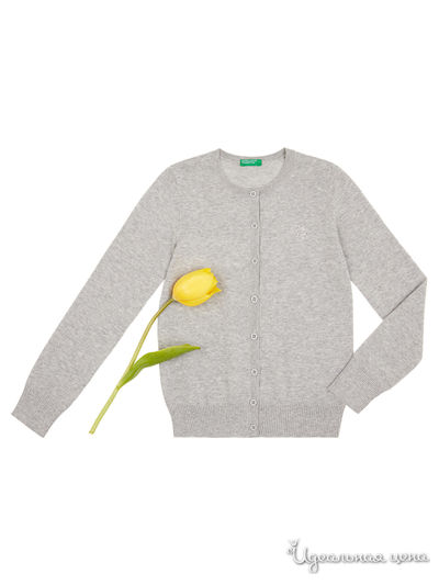 Кардиган United Colors Of Benetton, цвет серый