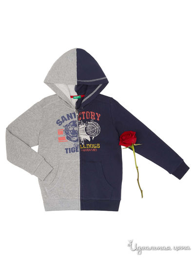 Толстовка United Colors Of Benetton, цвет серый