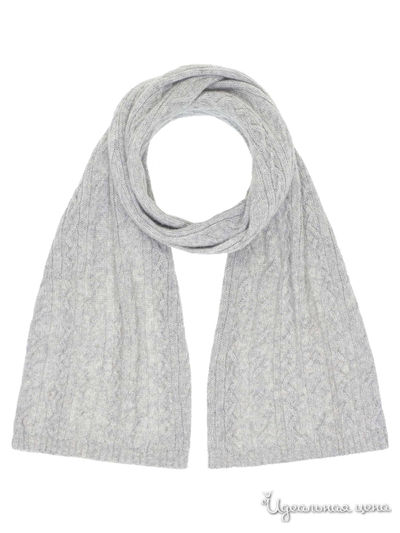 Шарф United Colors Of Benetton, цвет серый