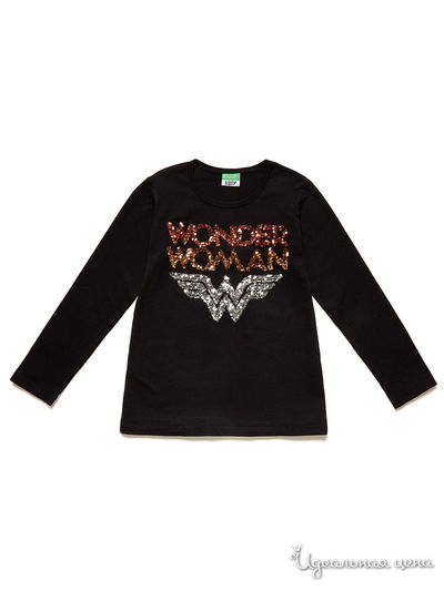 Лонгслив United Colors Of Benetton, цвет черный