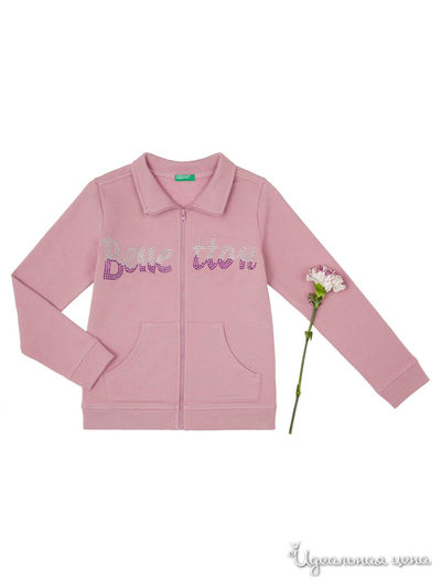 Толстовка United Colors Of Benetton, цвет розовый