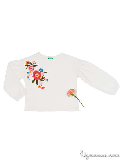 Свитшот United Colors Of Benetton, цвет белый