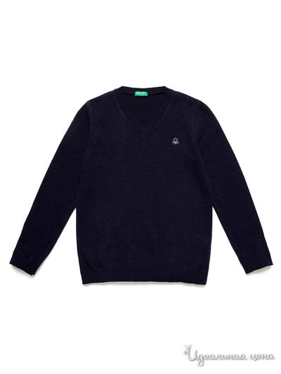 Пуловер United Colors Of Benetton, цвет темно-синий