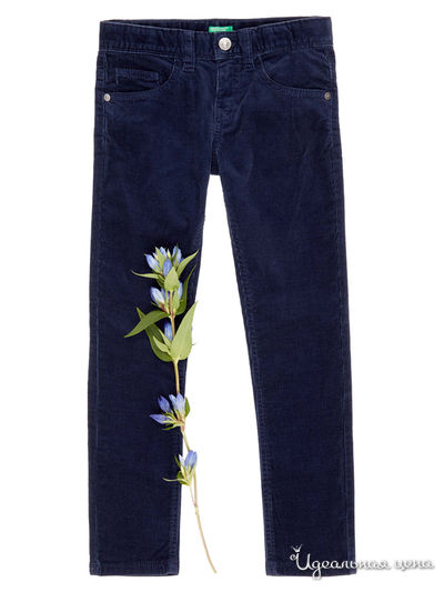 Брюки United Colors Of Benetton, цвет темно-синий