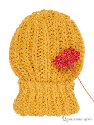 Берет United Colors Of Benetton, цвет желтый