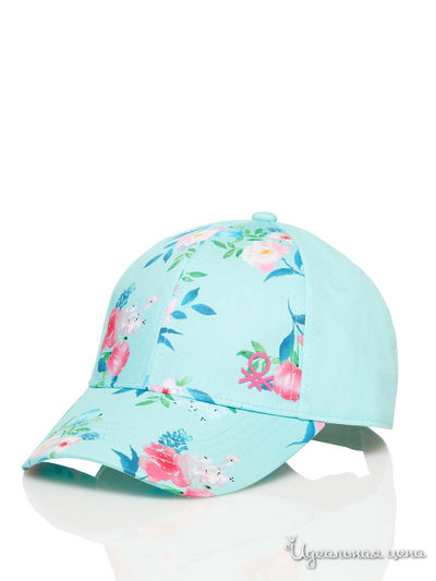 Кепка United Colors Of Benetton, цвет голубой