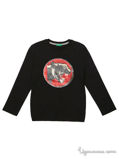 Лонгслив United Colors Of Benetton, цвет черный