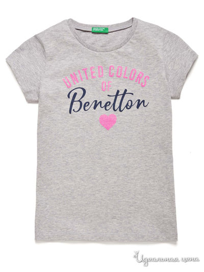 Футболка United Colors Of Benetton, цвет серый