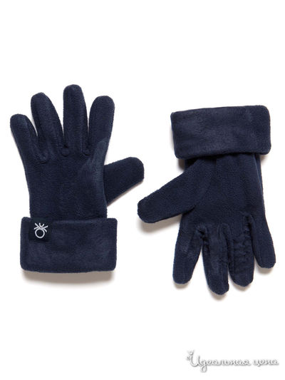 Перчатки United Colors Of Benetton, цвет темно-синий