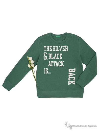 Джемпер United Colors Of Benetton, цвет зеленый