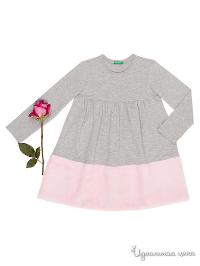 Платье United Colors Of Benetton, цвет серый