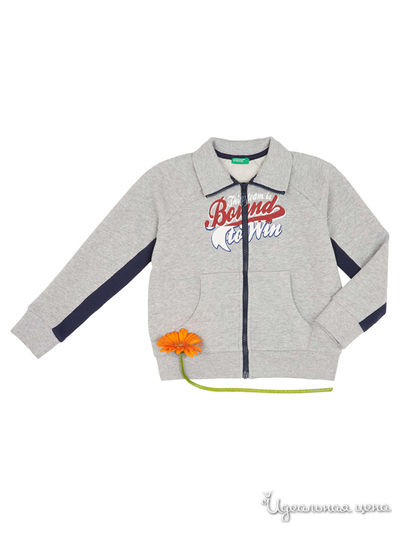 Толстовка United Colors Of Benetton, цвет серый