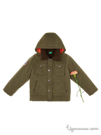 Куртка United Colors Of Benetton, цвет хаки