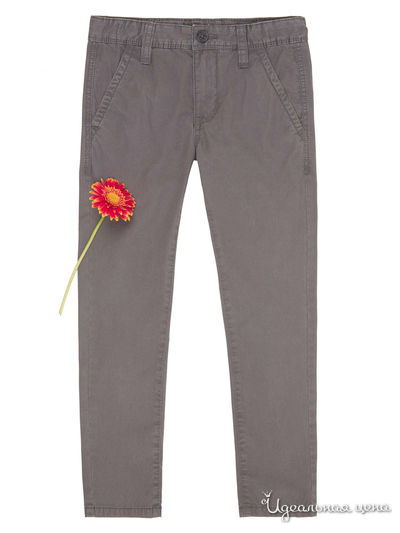 Брюки United Colors Of Benetton, цвет темно-серый