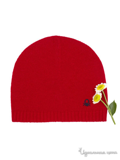 Шапка United Colors Of Benetton, цвет красный