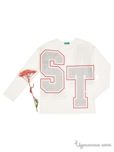 Лонгслив United Colors Of Benetton, цвет белый