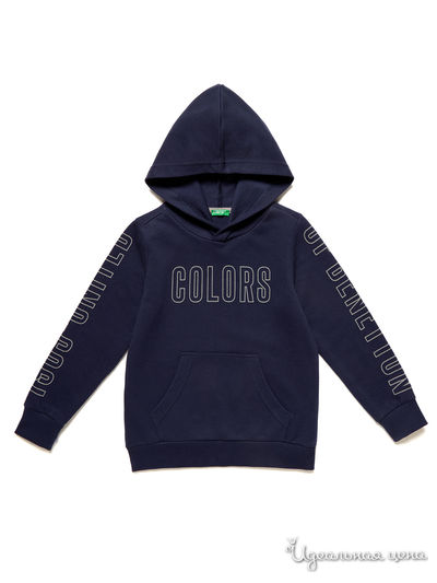 Толстовка United Colors Of Benetton, цвет темно-синий