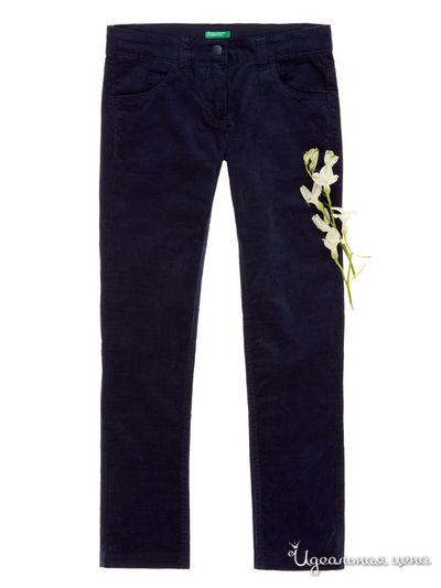 Брюки United Colors Of Benetton, цвет темно-синий