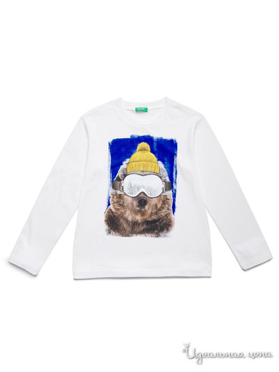 Лонгслив United Colors Of Benetton, цвет белый