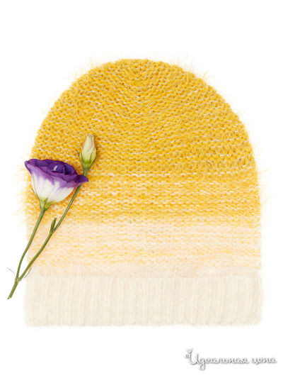 Шапка United Colors Of Benetton, цвет желтый