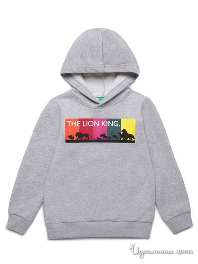 Толстовка United Colors Of Benetton, цвет серый