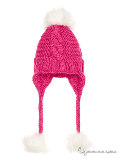 Шапка United Colors Of Benetton, цвет розовый