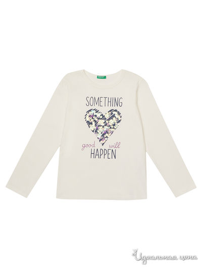 Лонгслив United Colors Of Benetton, цвет белый