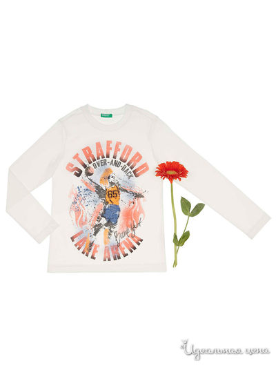 Лонгслив United Colors Of Benetton, цвет белый