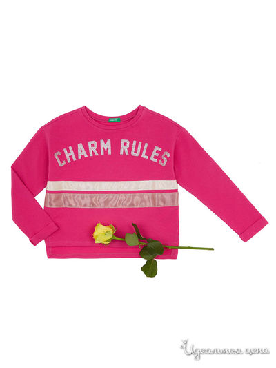 Джемпер United Colors Of Benetton, цвет фуксия