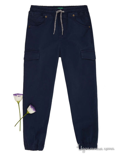 Брюки United Colors Of Benetton, цвет темно-синий